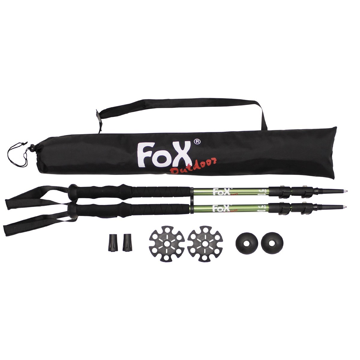 InterCyprus Trading Ltd Aluminium Trekking Pole Foam Handle